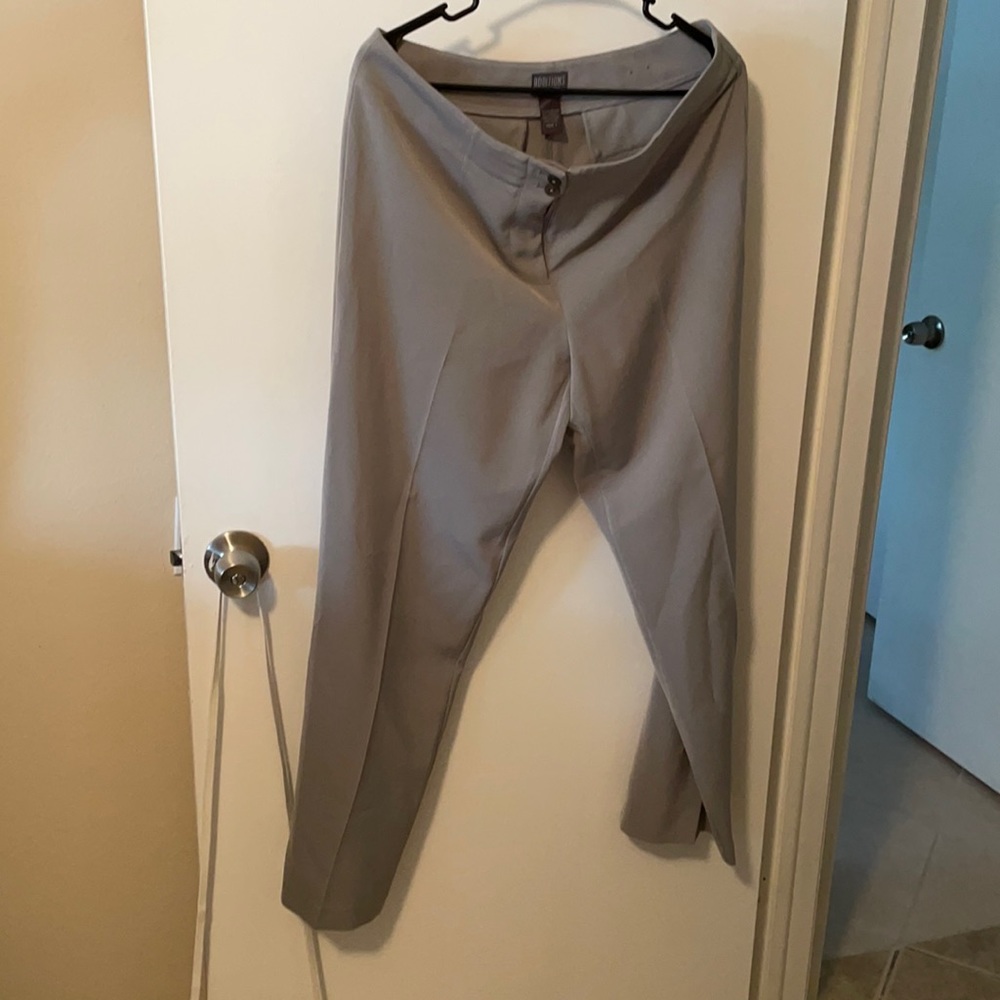 Gray pants